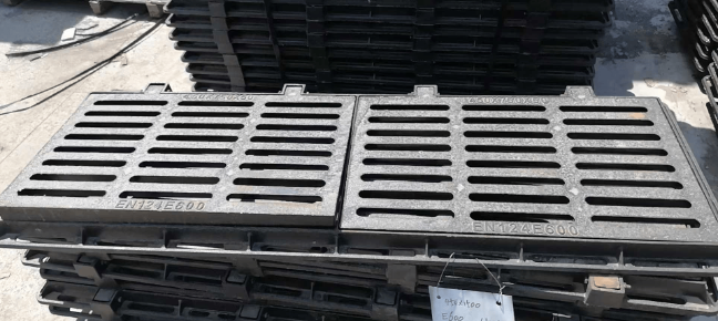 白银球墨铸铁连体双篦展示