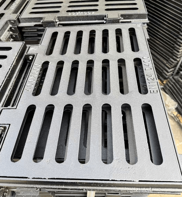 白银球墨铸铁雨水单篦展示