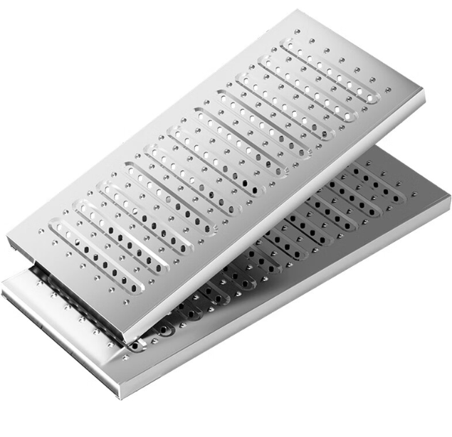 白银不锈钢沟盖板展示